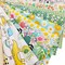 56pcs Cotton 9.8” x 9.8”(25cm x 25cm) Quilting Pre-Cut Fabric Bundles